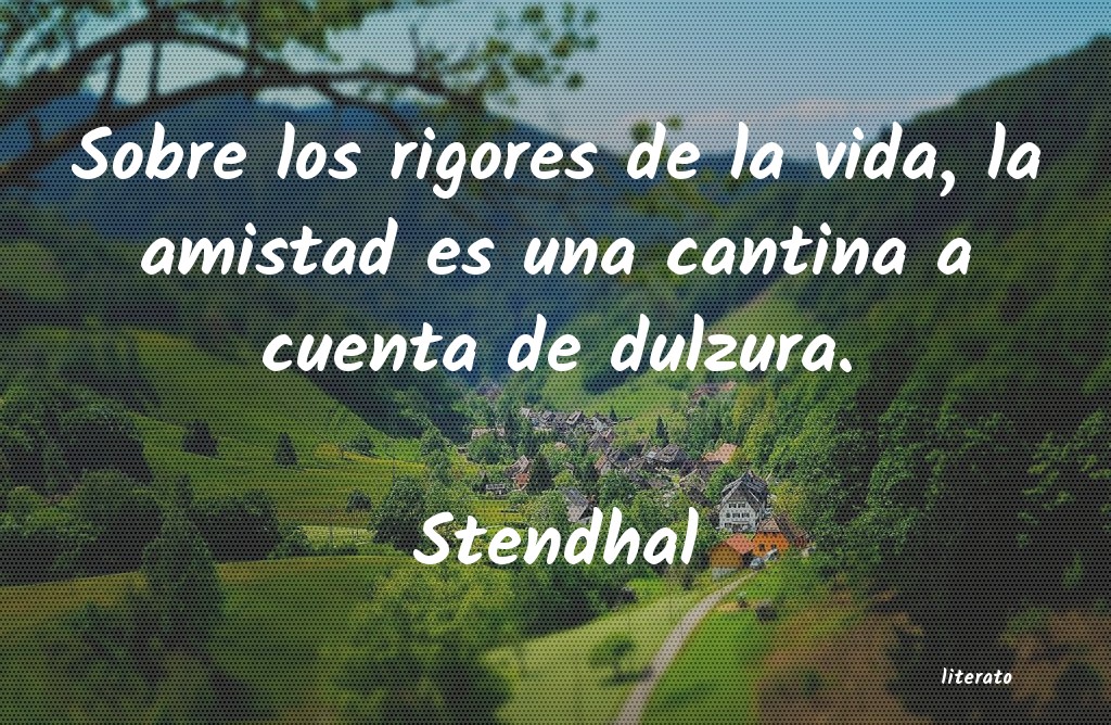 Frases de Stendhal