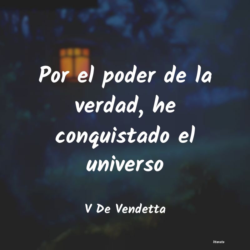 Frases de V De Vendetta