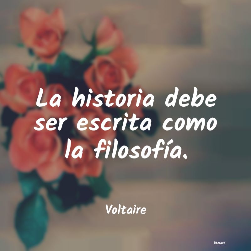 frases de Voltaire