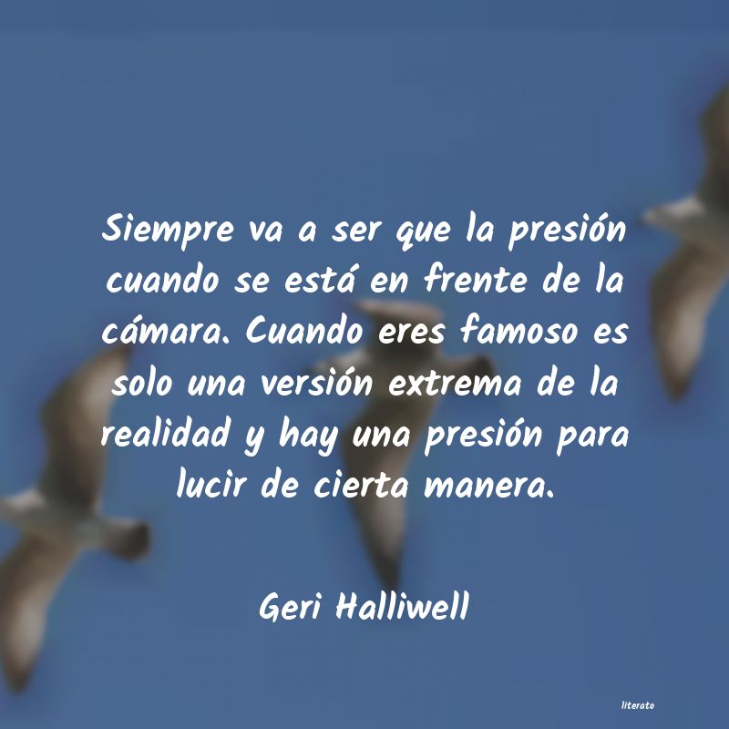 Frases de Geri Halliwell