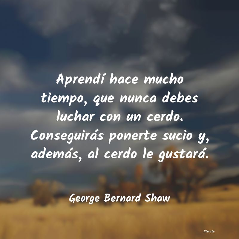 frases de George Bernard Shaw