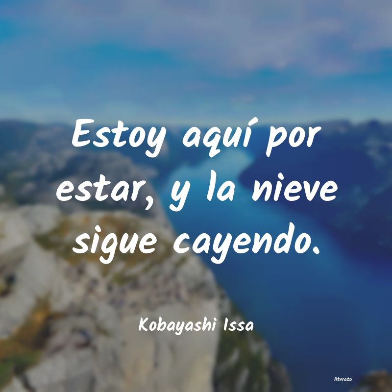 frases de Kobayashi Issa