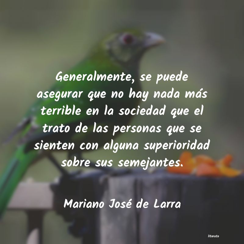 Frases de Mariano José de Larra