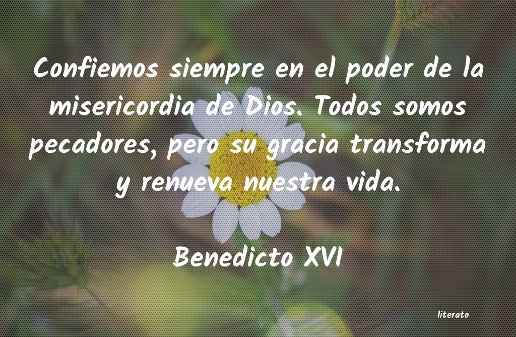 Frases de Benedicto XVI