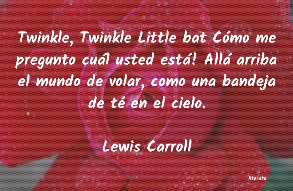frases de Lewis Carroll