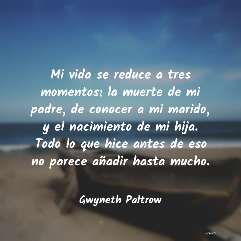 Frases de Gwyneth Paltrow