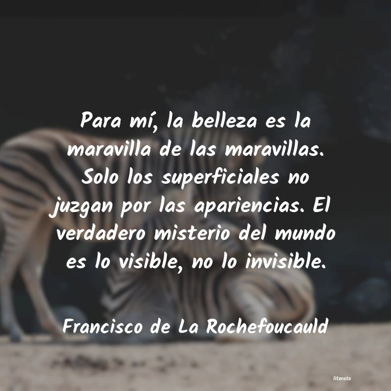 Frases de Francisco de La Rochefoucauld