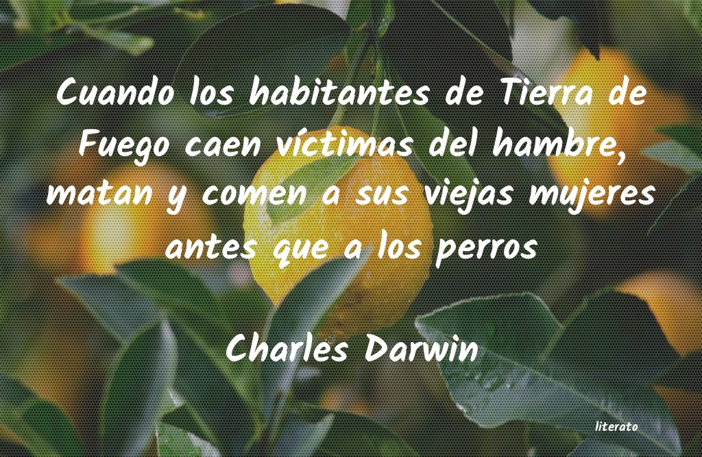 Frases de Charles Darwin