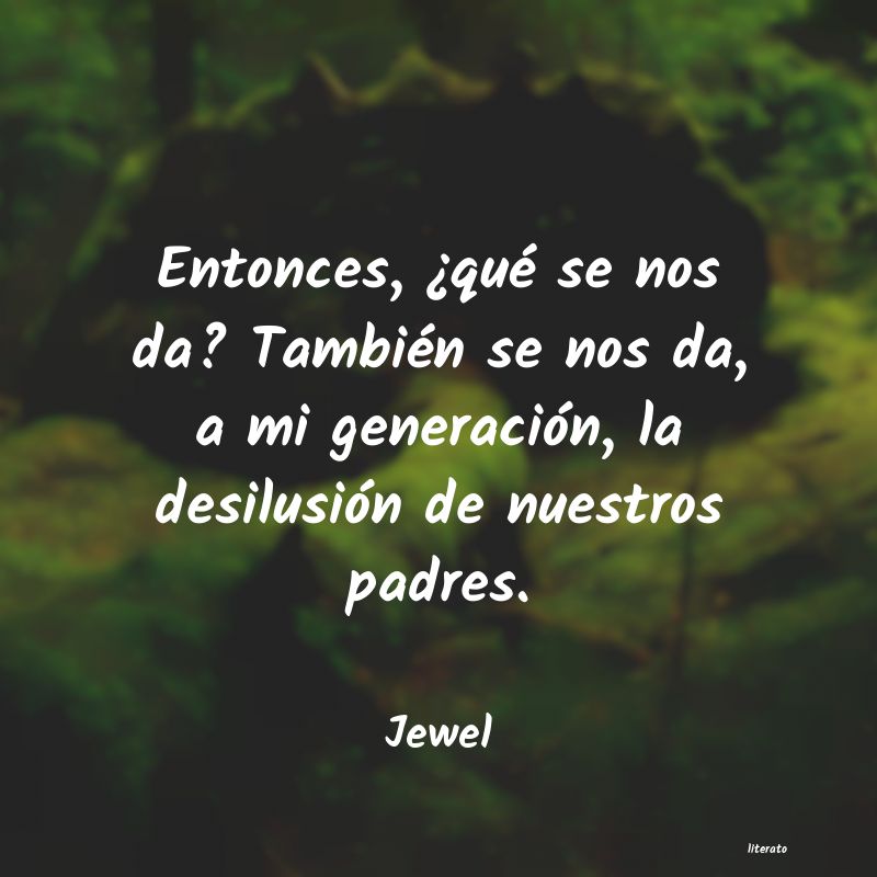 Frases de Jewel