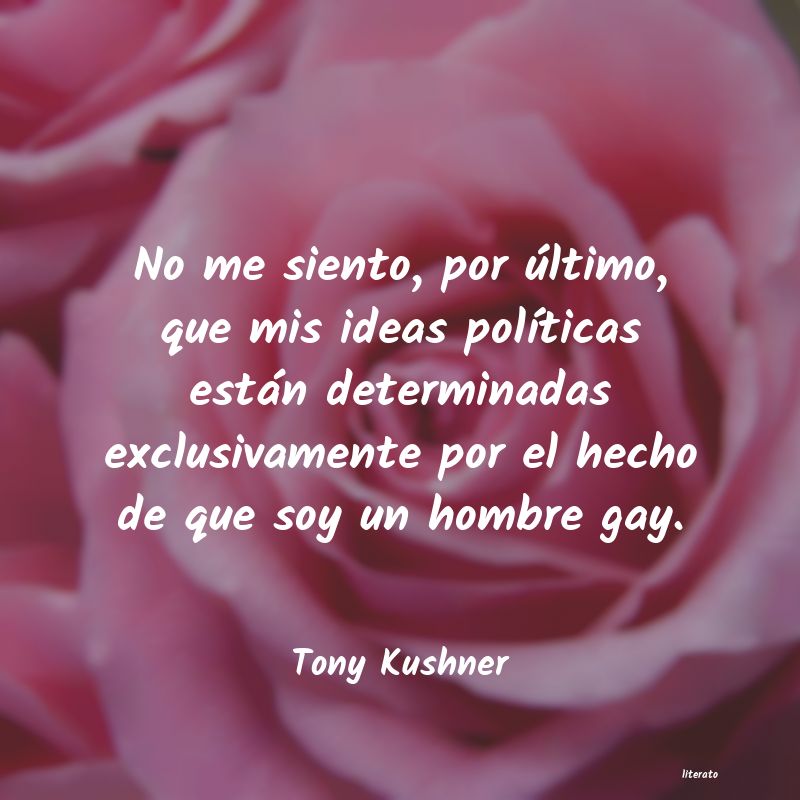 Frases de Tony Kushner