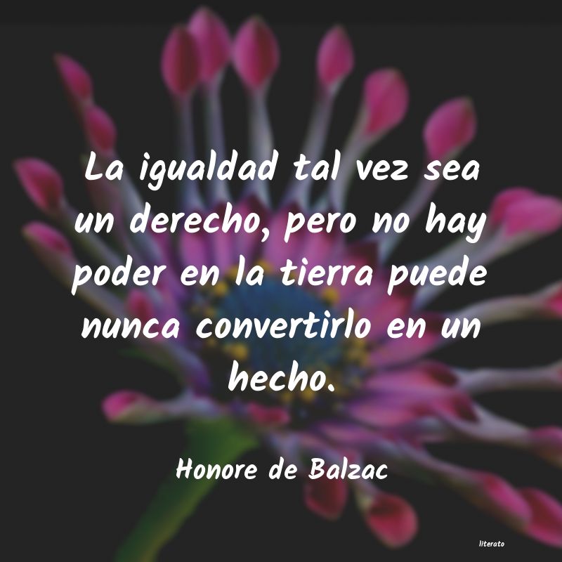 frases de Honore de Balzac