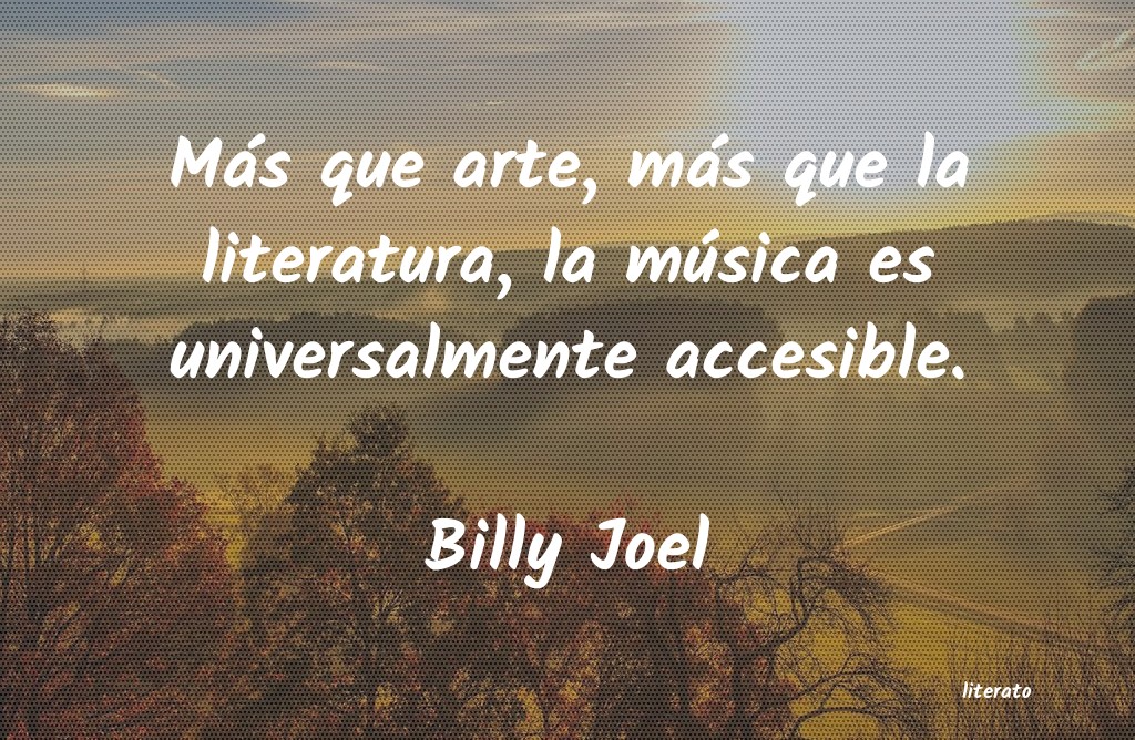 Frases de Billy Joel