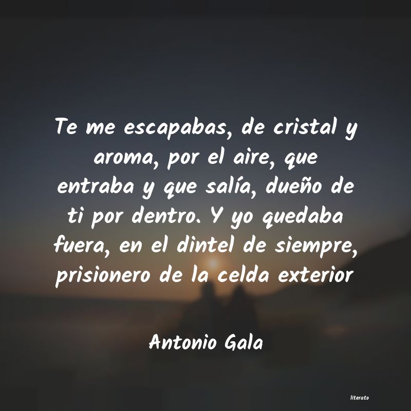frases de Antonio Gala