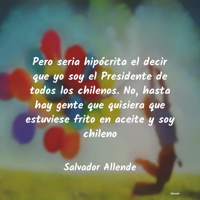 Frases de Salvador Allende