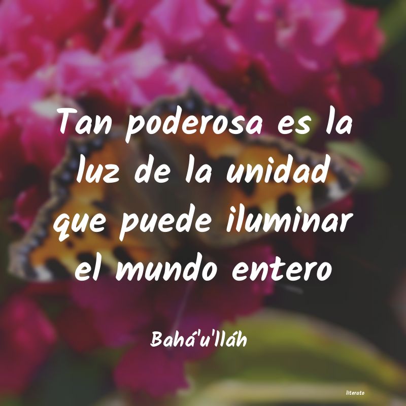 Frases de Bahá'u'lláh