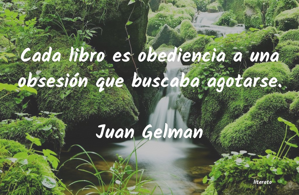 frases de Juan Gelman