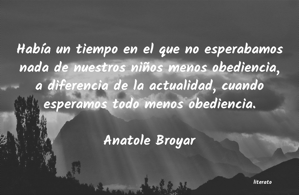 frases de Anatole Broyar