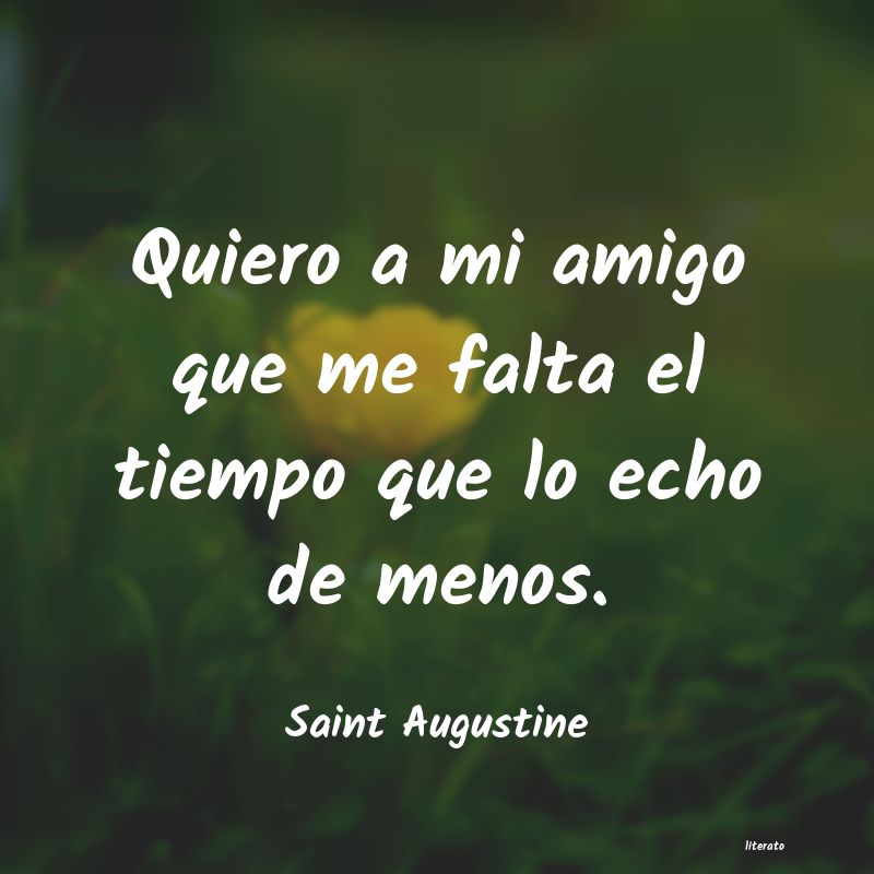 Frases de Saint Augustine