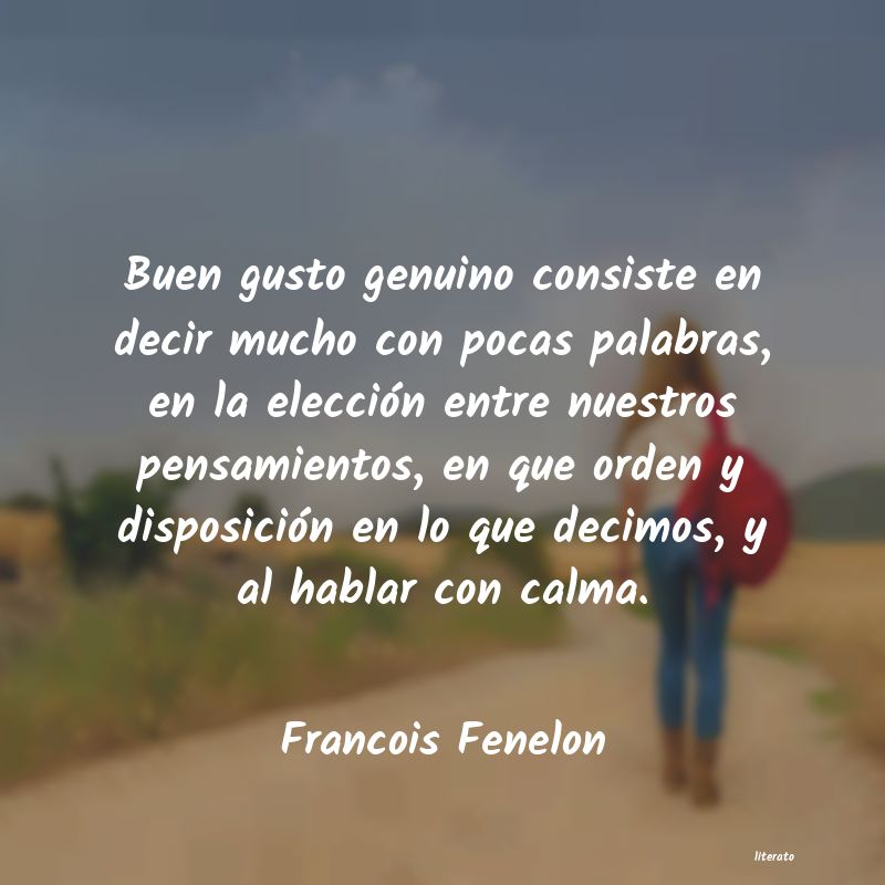 Frases de Francois Fenelon