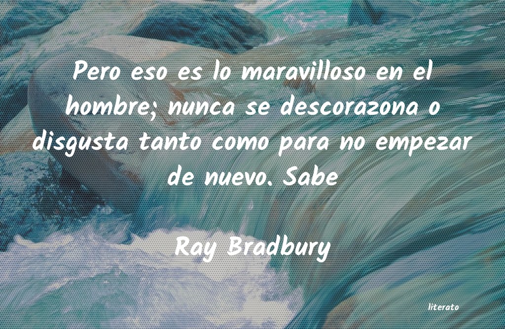 frases de Ray Bradbury