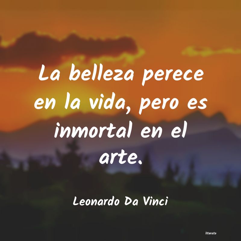 frases de Leonardo Da Vinci