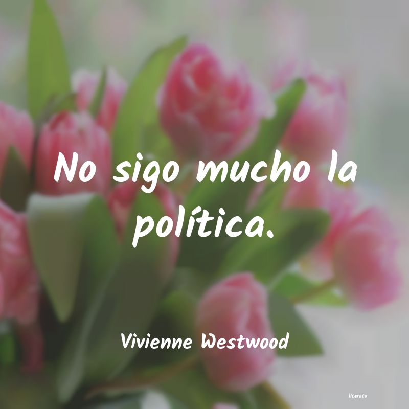 frases de Vivienne Westwood
