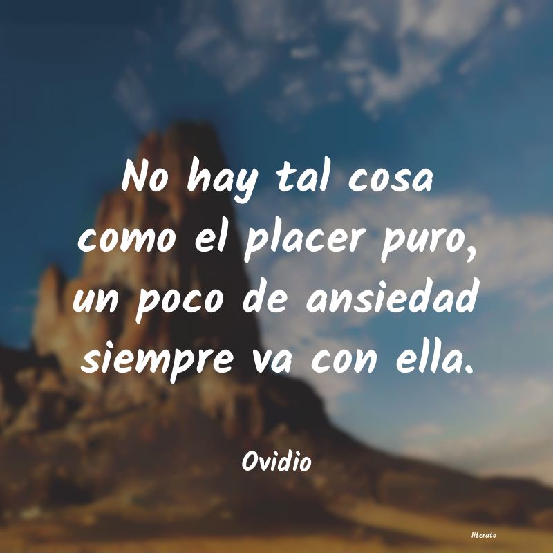frases de Ovidio
