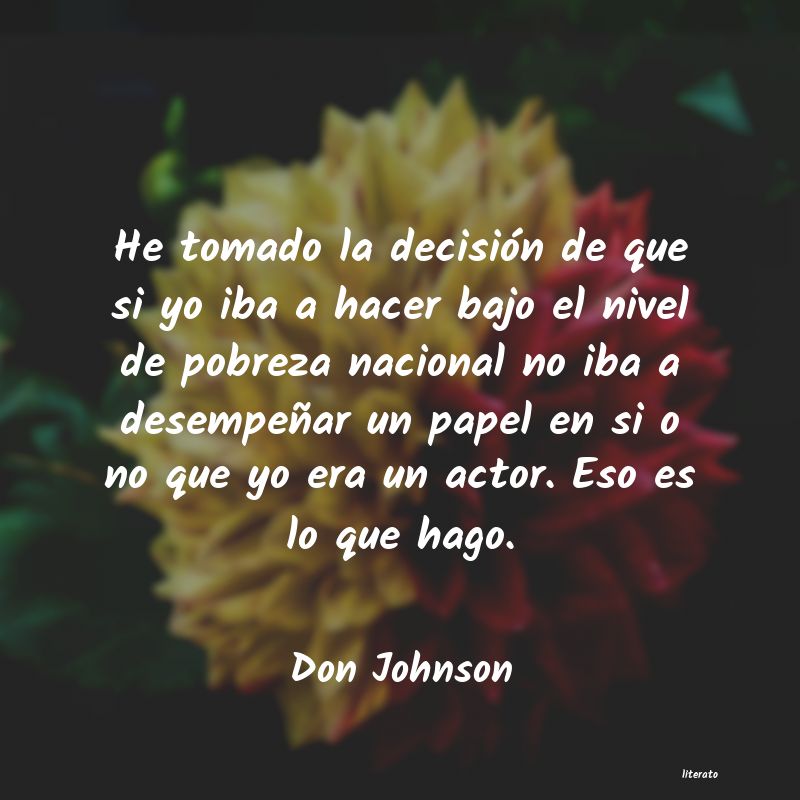 Frases de Don Johnson