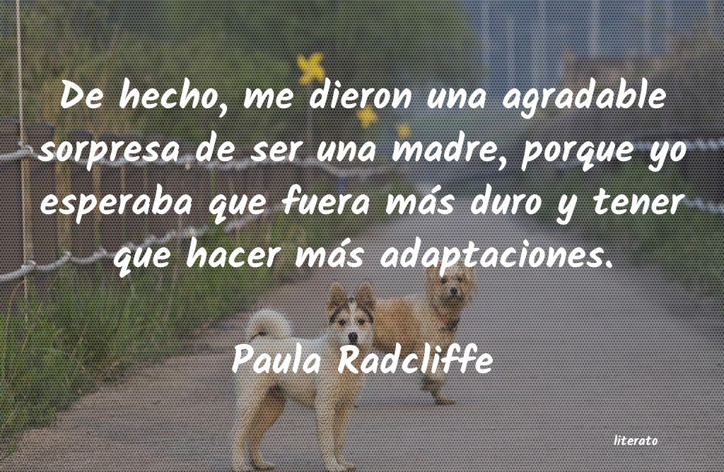 Frases de Paula Radcliffe