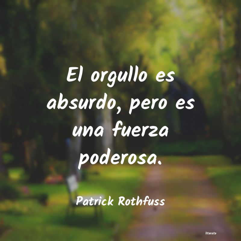 Frases de Patrick Rothfuss