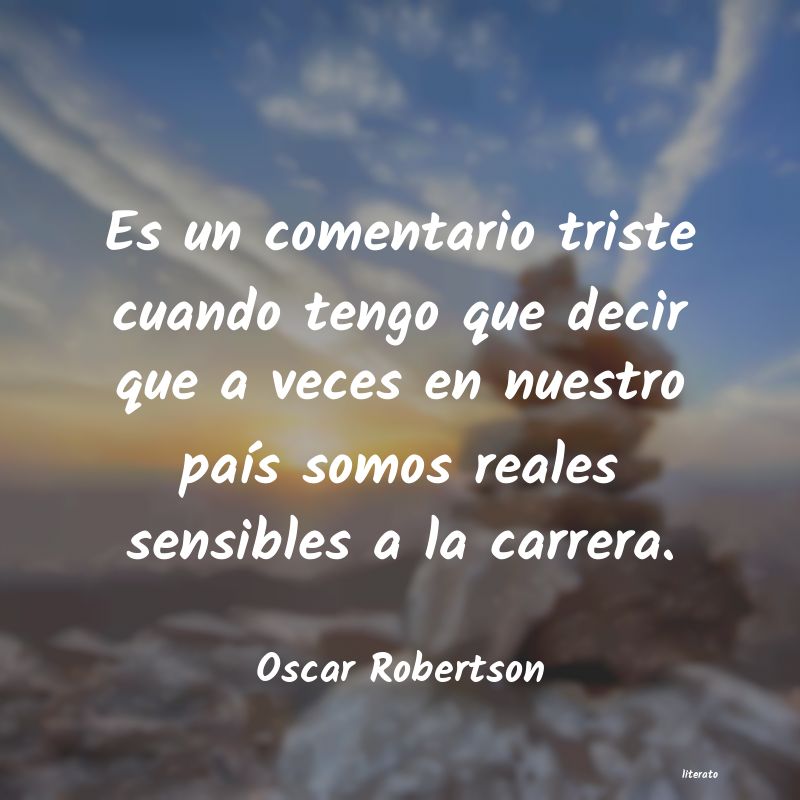frases de Oscar Robertson