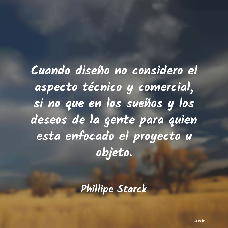 frases de Phillipe Starck