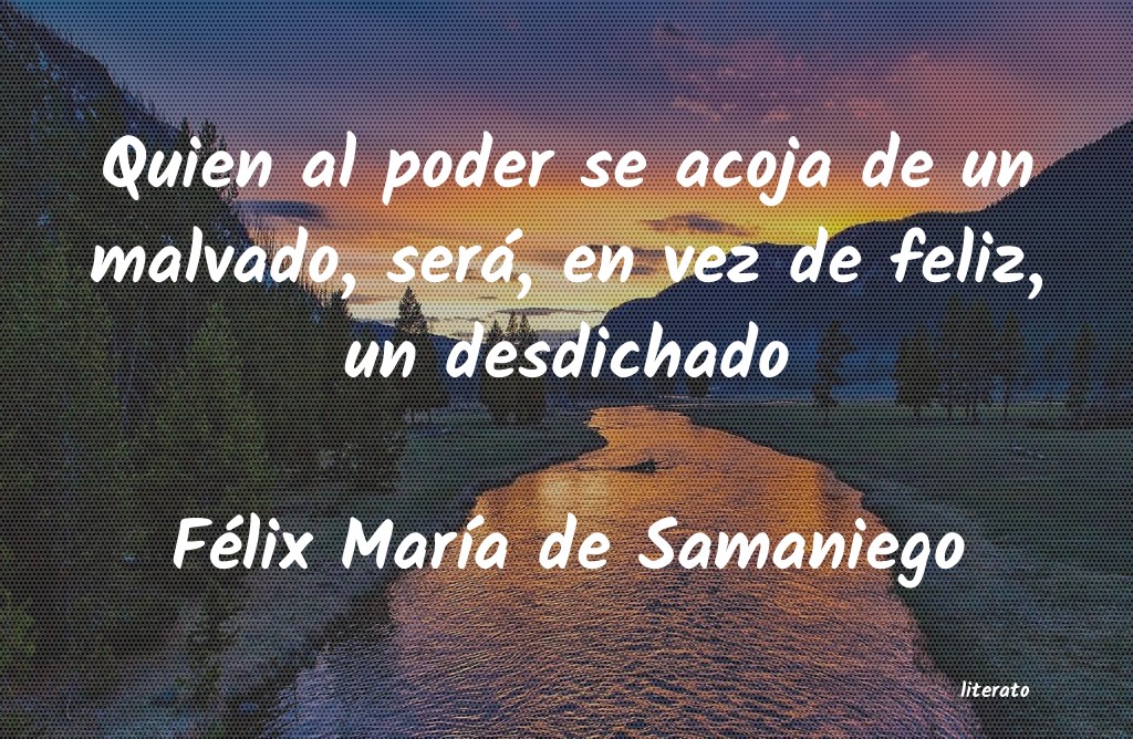 Frases de Félix María de Samaniego