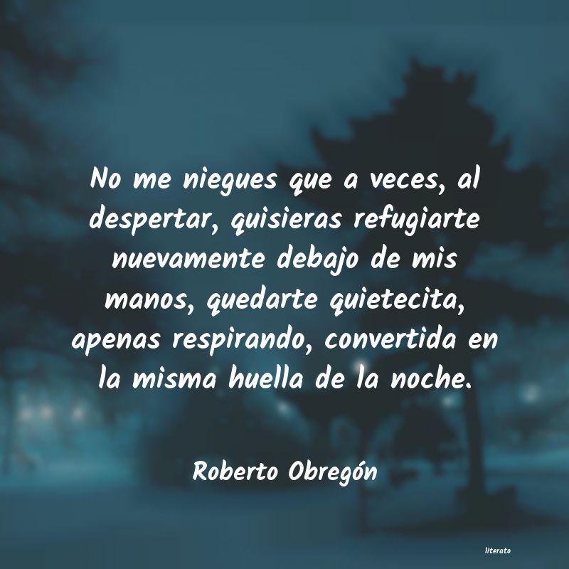 Frases de Roberto Obregón