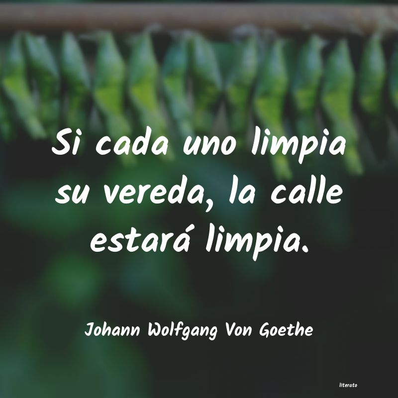 Frases de Johann Wolfgang Von Goethe