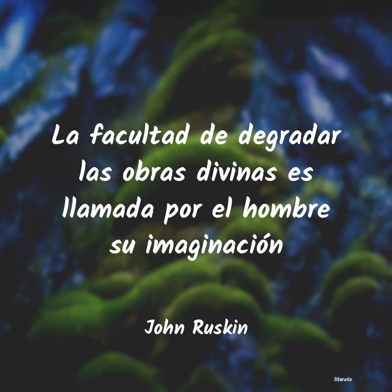 frases de John Ruskin