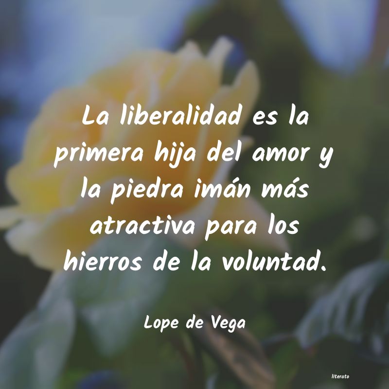 Frases de Lope de Vega