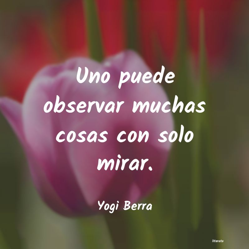 frases de Yogi Berra