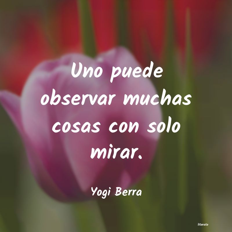 Frases de Yogi Berra