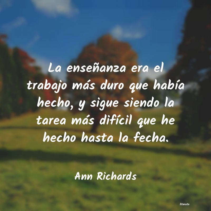 Frases de Ann Richards