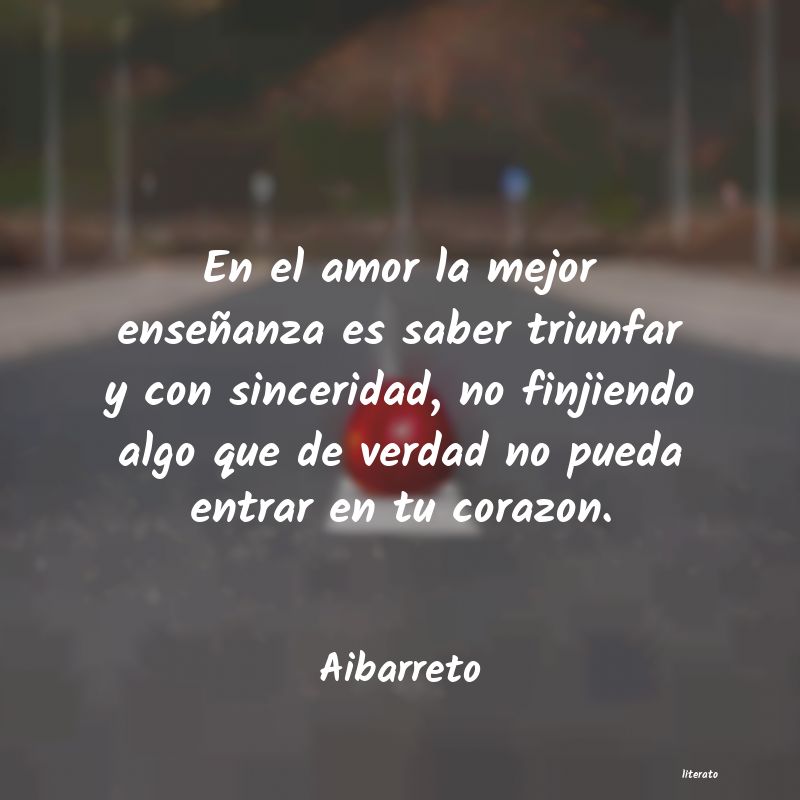 frases de Aibarreto