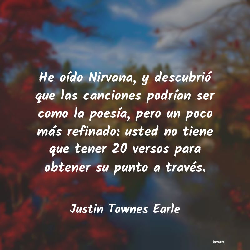Frases de Justin Townes Earle