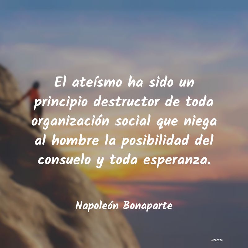 frases de NapoleÃ³n Bonaparte