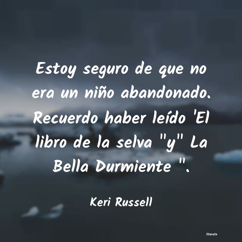 frases de Keri Russell