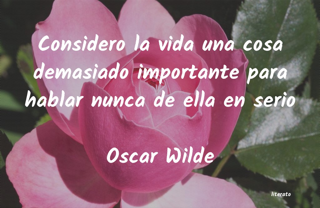 frases de Oscar Wilde