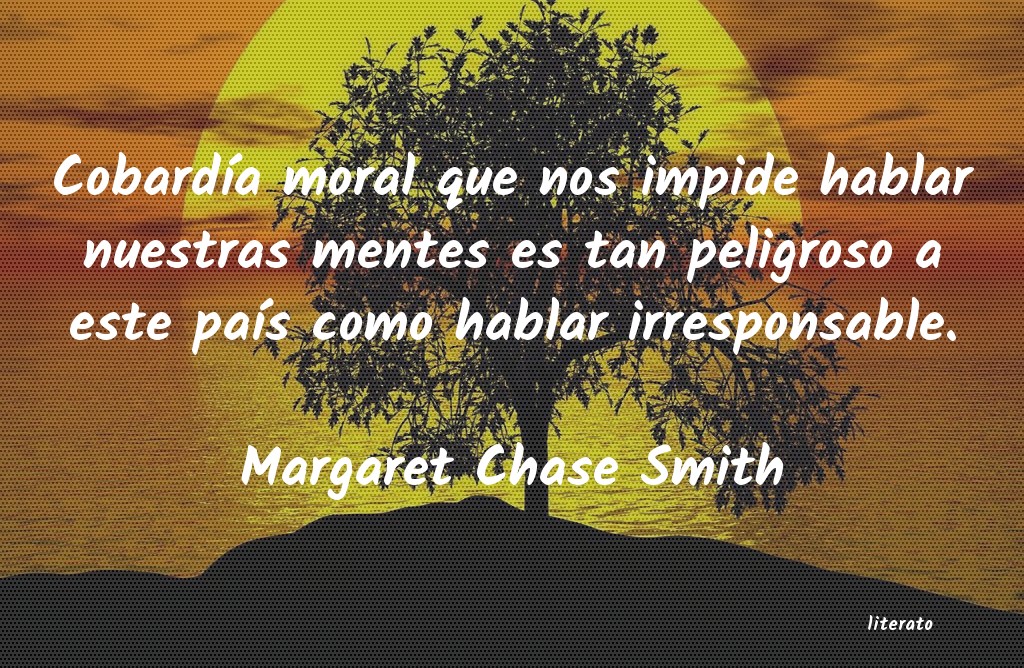 frases de Margaret Chase Smith