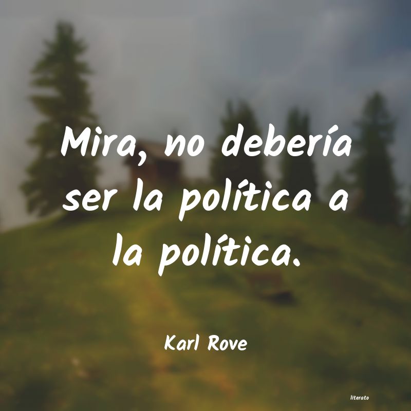 frases de Karl Rove