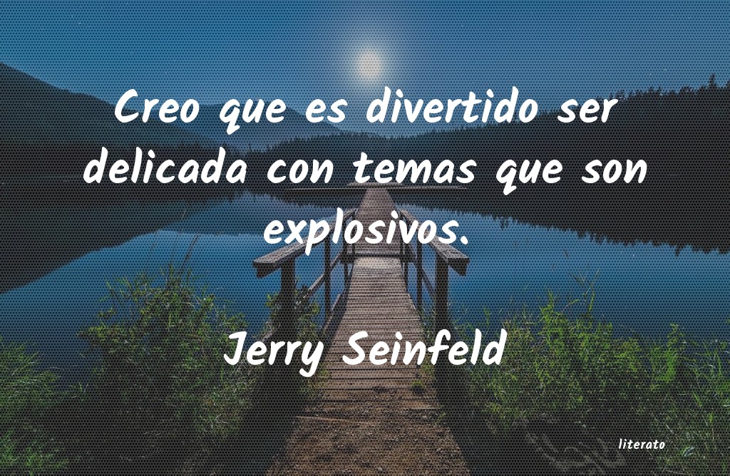 Frases de Jerry Seinfeld