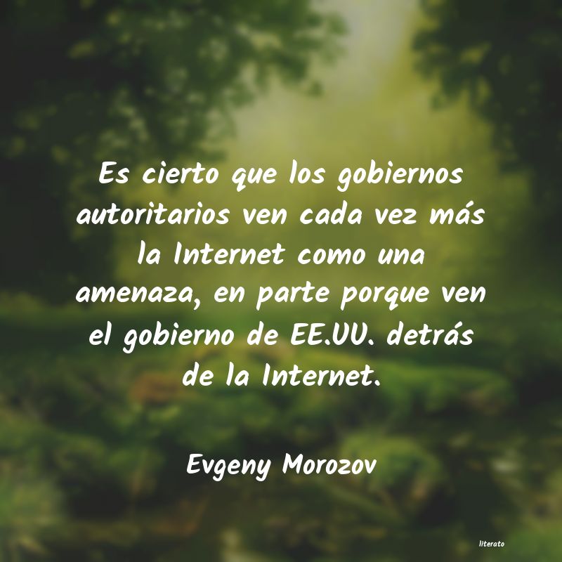 Frases de Evgeny Morozov