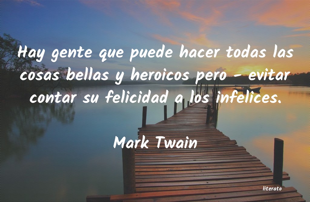 frases de Mark Twain